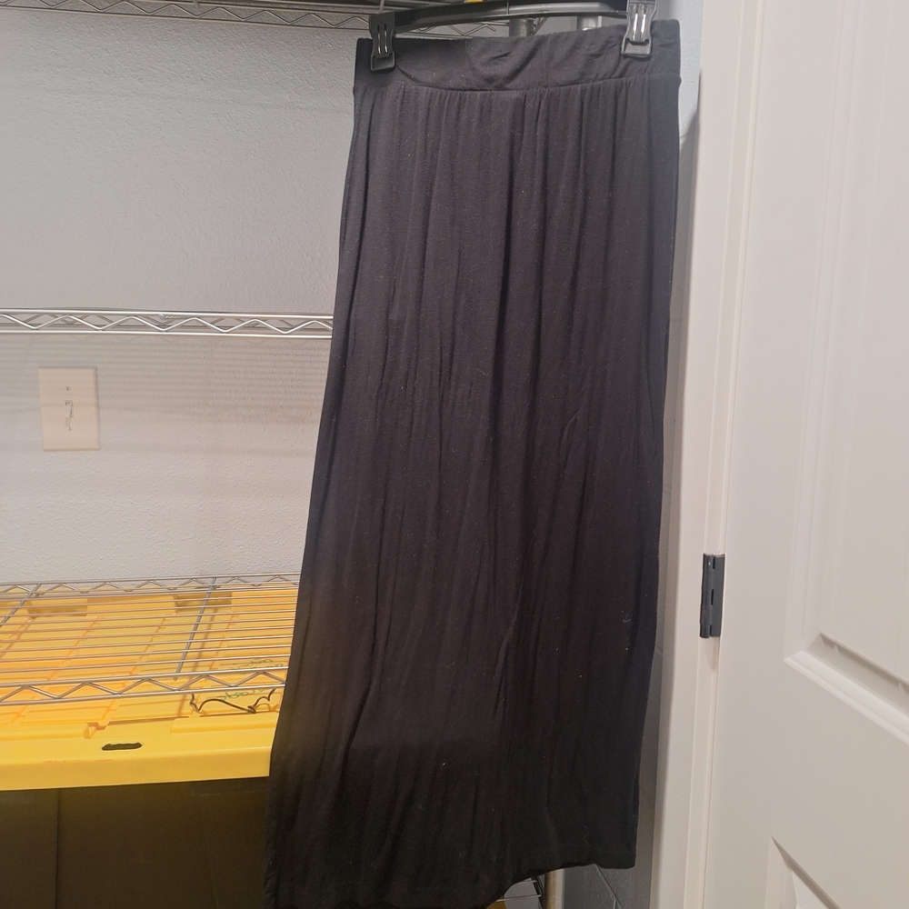 Liz Claiborne Classic Black Maxi Skirt